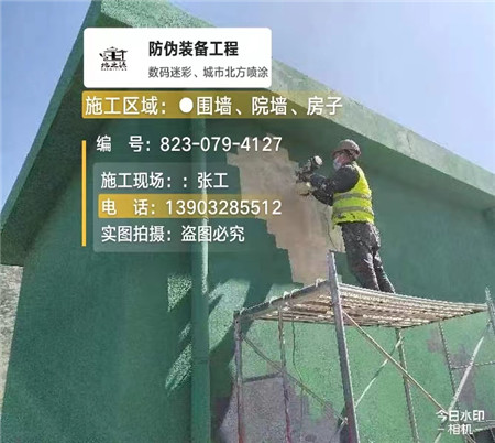 淄博设备迷彩喷涂,迷彩漆施工