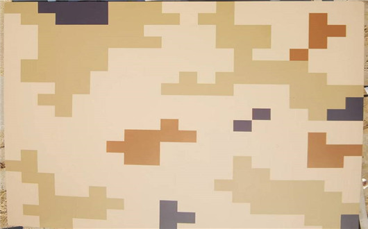 淄博荒漠迷彩漆喷涂